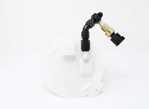 Aeromotive VaporWorx Gauge Setting Fitting Adapter - (1) AN-06 Male-Male Union & 1/8in NPT Port - 65608