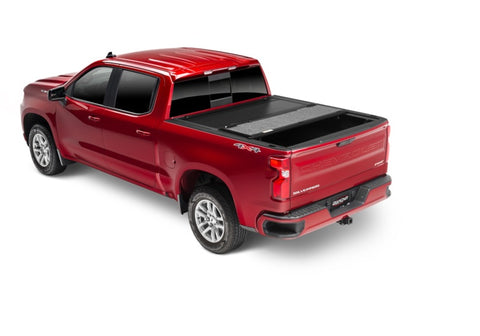UnderCover 14-18 Chevy Silverado 1500 (19 Legacy) 5.8ft Ultra Flex Bed Cover - Black Textured - UX12018