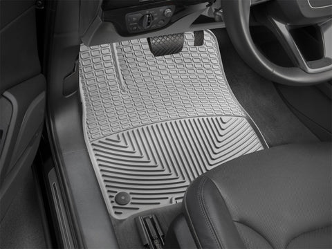 WeatherTech 2017+ Audi Q7 Front Rubber Mats - Grey - W376GR