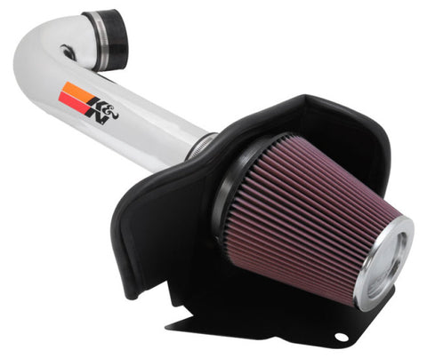 K&N 11 Jeep Grand Cherokee 5.7L V8 / 11 Dodge Durango 5.7L V8 High Flow Performance Intake Kit - 77-1563KP