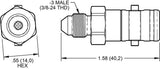 Wilwood Quick Disconnect - Male Side -3 AN - 260-16769