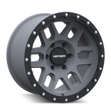 Mayhem 8304 Delta 17x9 / 6x139.7 BP / -12mm Offset / 106mm Hub Matte Gunmetal- Matte Black Lip Wheel - 8304-7983MGT12