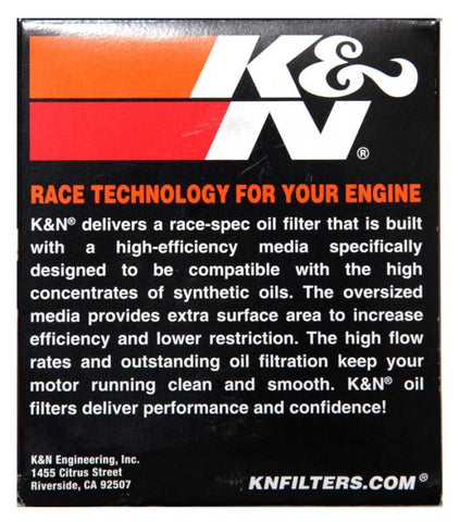 K&N BMW 3.031in OD x 3.531in H Oil Filter - KN-163