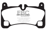 EBC 08 Porsche Cayenne 4.8 Turbo Extra Duty Rear Brake Pads - ED91836