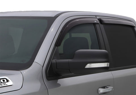 AVS 2019 Ram Quad Cab Ventvisor Outside Mount Window Deflectors 4pc - Smoke - 94813