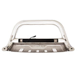 Lund 19-22 Chevrolet Silverado 1500 (Excl. 2019 LD)  Bull Bar w/Led Light Bar - Polished - 47021216