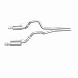 MagnaFlow 13 Ford Mustang Dual Split Rear Exit Stainless Cat Back Performance Exhaust (Street) - 15149