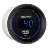 Autometer 52.4mm 1-100 PSI Black Digital Fuel Pressure Gauge - 6963