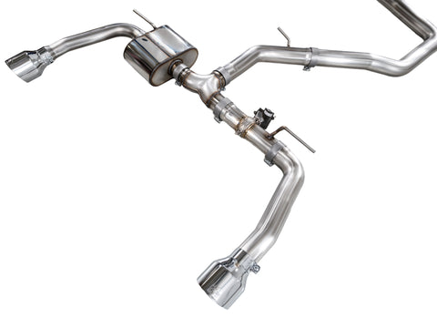 AWE Tuning 22-26 Hyundai Elantra N SwitchPath Cat-Back Exhaust - Chrome Silver Tips - 3025-32237