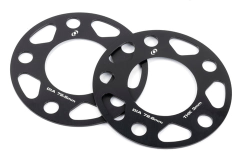 Dinan Wheel Spacers - 5x120 - 72.6mm CB - 3mm Thick (Set of 2) - D210-2033
