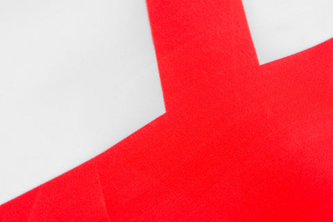 APR Polyester Flag 3ft x 5ft - Red - A1000017