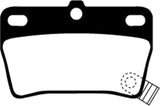 EBC 03-05 Toyota RAV 4 2.4 Greenstuff Rear Brake Pads - DP61403
