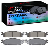 DFC 09-19 Lincoln Mkt Front 4000 Hybridynamic Brake Pads - 4000-1508-00