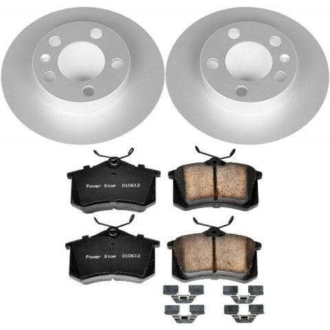 Power Stop 98-10 Volkswagen Beetle Rear Z23 Evolution Sport Coated Brake Kit - CRK847