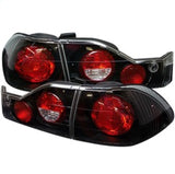 Spyder Honda Accord 98-00 4Dr Euro Style Tail Lights Black ALT-YD-HA98-BK - 5004321