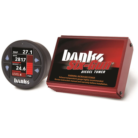 Banks 04-05 Chevy 6.6L LLY Six-Gun Diesel Tuner w/ iDash - 61412