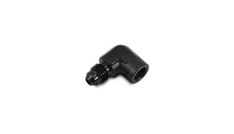Vibrant -3AN to 1/8in NPT 90 Degree Adapter Fitting - 11305