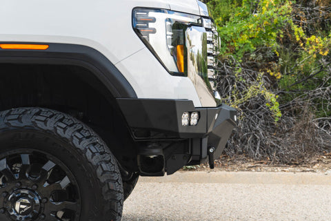 DV8 Offroad 24-26 GMC Sierra 2500/3500 Spec Series Front Bumper w/ Winch - FBGC2-02