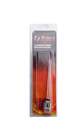 Fleece Performance 07.5-22 Dodge 2500/3500 Cummins 6in Temperature Sensor Pigtail - FPE-HAR-CUMM-IAT-PT