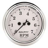 Autometer 3 1/8 inch 7000rpm Old Tyme Tachometer - 1695