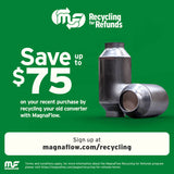 Magnaflow Universal California Catalytic Converter - 2in ID / 2in OD / 11.375in L - 5561354