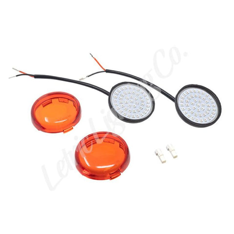 NAMZ 14-23 Indian (Excl Scout/Challenger) Plug-N-Play Rear LED Turn Sig/Lens Kit (Use w/ILL-IND-01) - NITS-R02