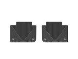WeatherTech 13+ Lexus GS Rear Rubber Mats - Black - W280