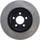StopTech 05-13 Chrysler300/300C / 09-12 Dodge Challenger Front Right Drilled & Slotted Rotor - 127.63059R