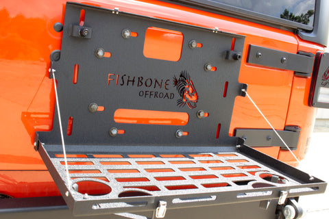 Fishbone Offroad 07-18 Jeep Wrangler JK Tailgate Table - FB25137