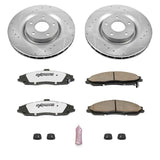 Power Stop 06-09 Cadillac XLR Front Z26 Street Warrior Brake Kit - K5158-26