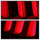 Spyder 05-09 Ford Mustang (Red Light Bar) LED Tail Lights - Smoke ALT-YD-FM05V3-RBLED-SM - 5086723