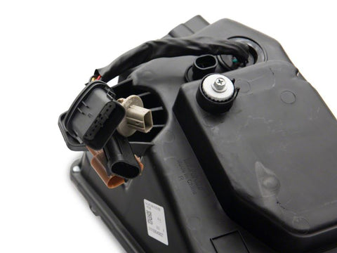 Raxiom 10-12 Ford Mustang w/ Factory Halogen LED Projector Headlights- Blk Housing (Clear Lens) - 422461