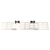 Putco 23-24 Ford F250/F350 Super Duty Hex Shield Design Bumper Grille Inserts - Polished SS - 82172