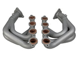 aFe Twisted 304SS Header 2020 Chevy Corvette (C8) 6.2L V8 - Titanium Ceramic Coated - 48-34148-T