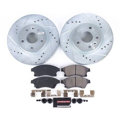 Power Stop 11-15 Chevrolet Cruze Front Z23 Evolution Sport Brake Kit - K5550