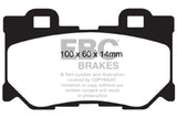 EBC 08-13 Infiniti FX50 5.0 Redstuff Rear Brake Pads - DP31824C