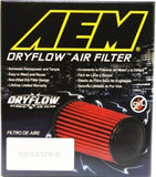 AEM 2.75 inch Short Neck 5 inch Element Filter Replacement - 21-202DK