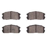 DFC 85-90 Plymouth Colt Front 4000 Hybridynamic Brake Pads - 4000-0299-00