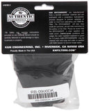 K&N Black Drycharger Round Straight Air Filter Wrap 4.5in ID x 4in H - RB-0900DK