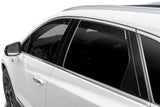 AVS 17-18 Cadillac XT5 Ventvisor Low Profile Deflectors 4pc - Smoke - 994022