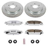 Power Stop 03-07 Cadillac CTS Rear Z26 Street Warrior Brake Kit - K1425-26