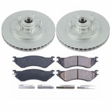 Power Stop 00-02 Ford Expedition Front Z17 Evolution Geomet Coated Brake Kit - CRK1916