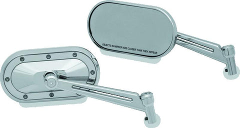 Kuryakyn Heavy Industry Mirrors Chrome - 1736