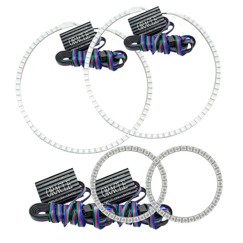Oracle Volkswagen Touareg 05-06 Halo Kit - ColorSHIFT w/o Controller - 2529-334