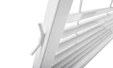 BackRack 17-20 Ford F-250/350/450 SD Louvered Rack Frame ONLY (Req. HW) - White - 12800W