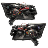 Oracle Lighting 08-15 Nissan Armada Pre-Assembled LED Halo Headlights -Red - 8106-003