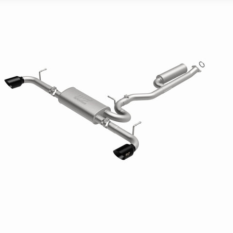 Magnaflow 19-21 Toyota RAV4 Street Series Cat-Back Performance Exhaust System- Dual Rear Exit- Black - 19500