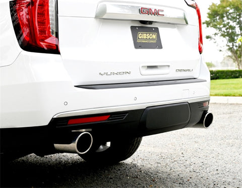 Gibson 21-22 GMC Yukon / Chevrolet Tahoe 5.3L 2/4wd Cat-Back Dual Split Exhaust - Stainless - 65717