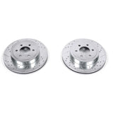 Power Stop 03-04 Dodge Dakota Front Evolution Drilled & Slotted Rotors - Pair - AR8760XPR