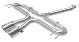 aFe Takeda 2-1/2in 304 SS Axle-Back Exhaust w/Polished Tips 17-20 Honda Civic Sport L4-1.5L (t) - 49-36625-P